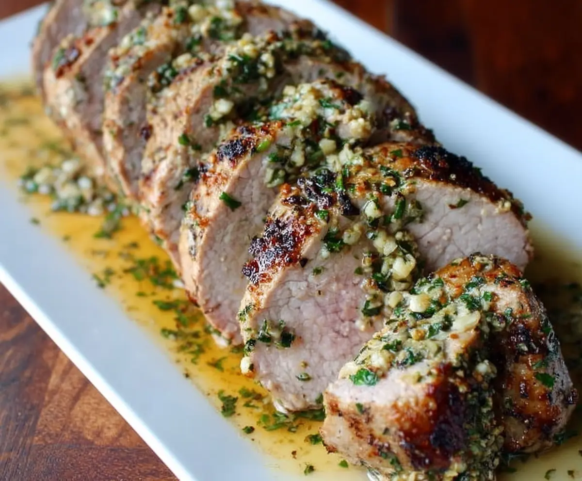 Garlic Butter Pork Tenderloin Recipe