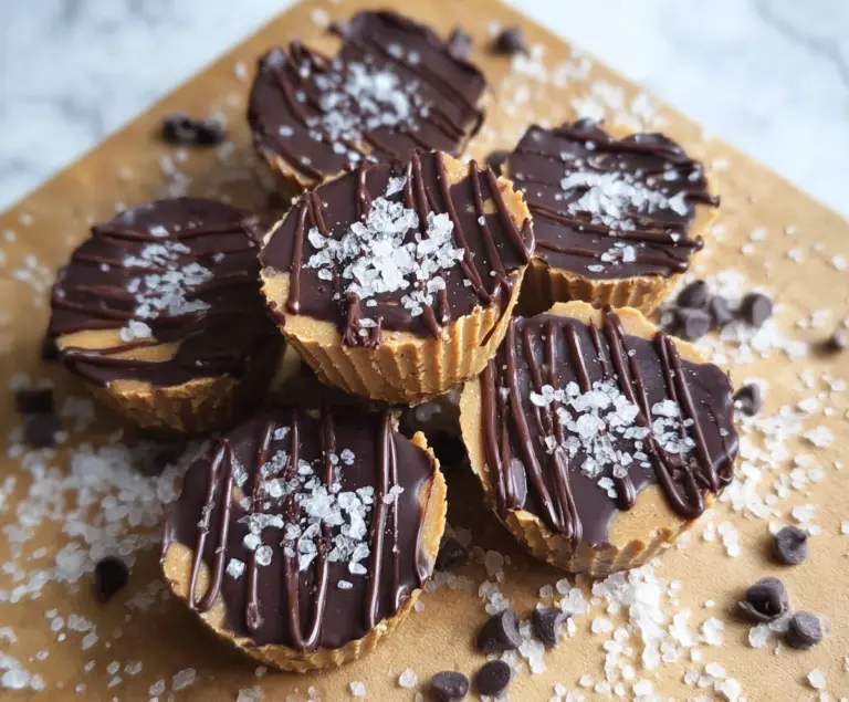 Healthy 3-Ingredient Peanut Butter Cups