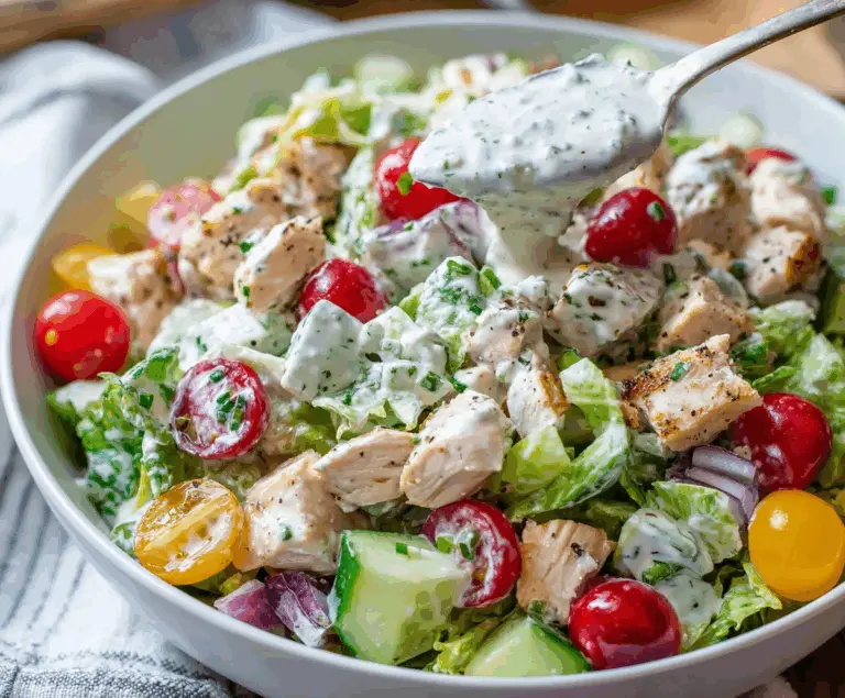 Healthy Ranch Chicken Salad