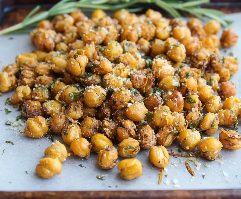 Ranch Crispy Roasted Chickpeas