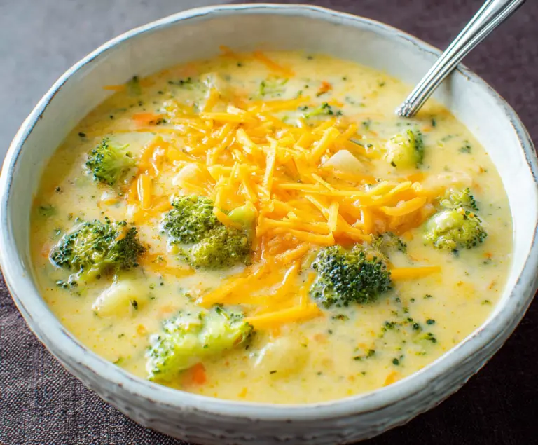 Savory Cheddar Broccoli Potato Stew