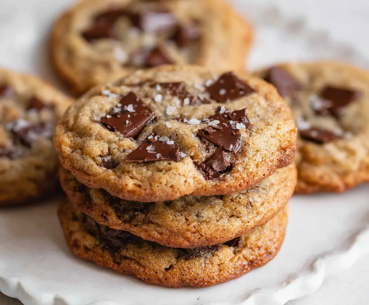 Easy Sourdough Chocolate Chip Cookies
