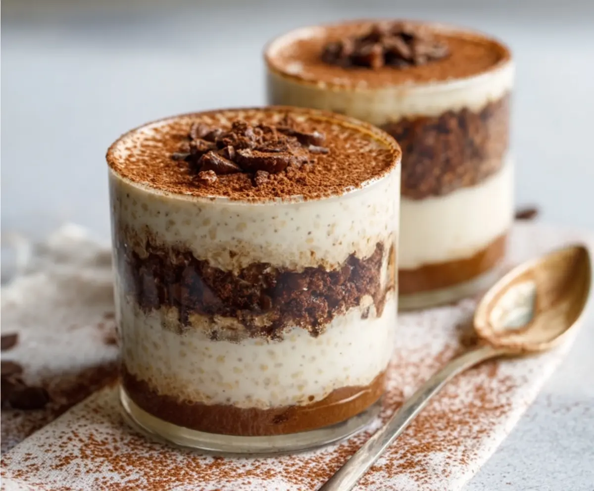 Easy Tiramisu Overnight Oats