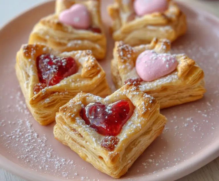 Valentines Love Letter Pastries