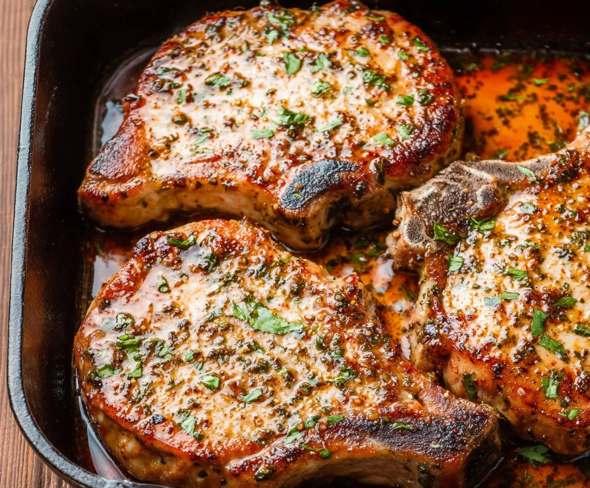 Easy Baked Ranch Pork Chops