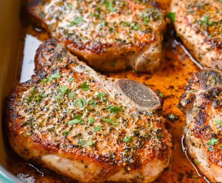 Baked Ranch Pork Chops