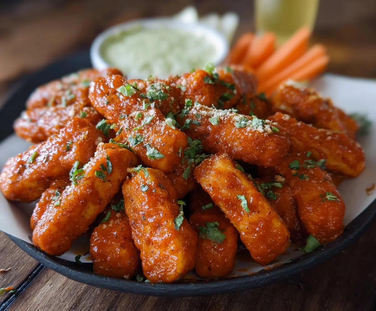 Crispy Buffalo Tofu Wings Recipe