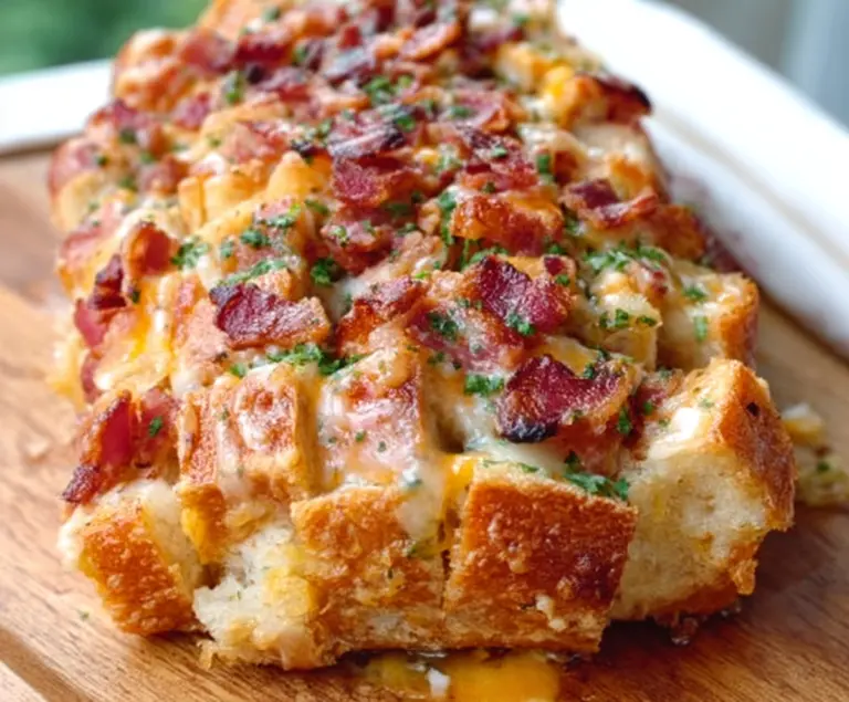 Cheesy Bacon Ranch Pull-Apart Bread