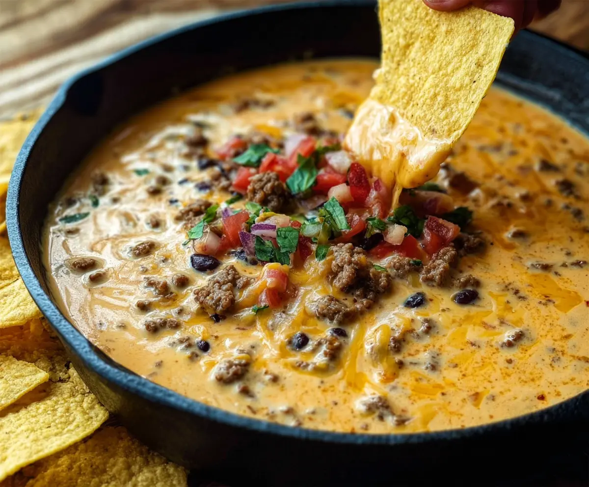 Easy Cowboy Queso Recipe