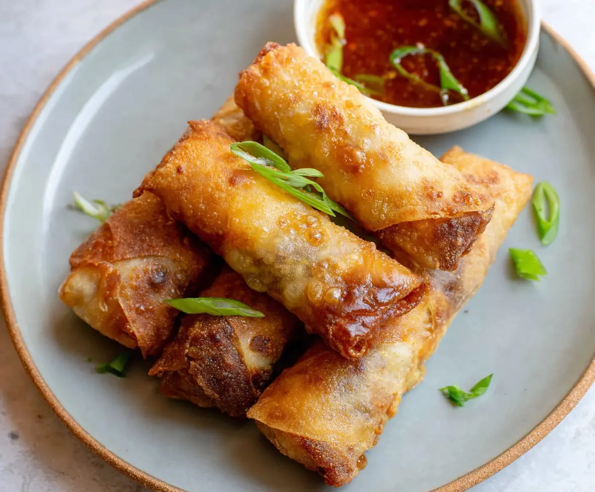 Crispy Air Fryer Spring Rolls Recipe