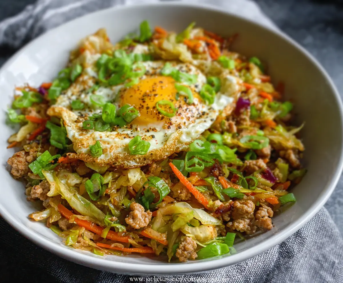 Easy Egg Roll in a Bowl Recipe