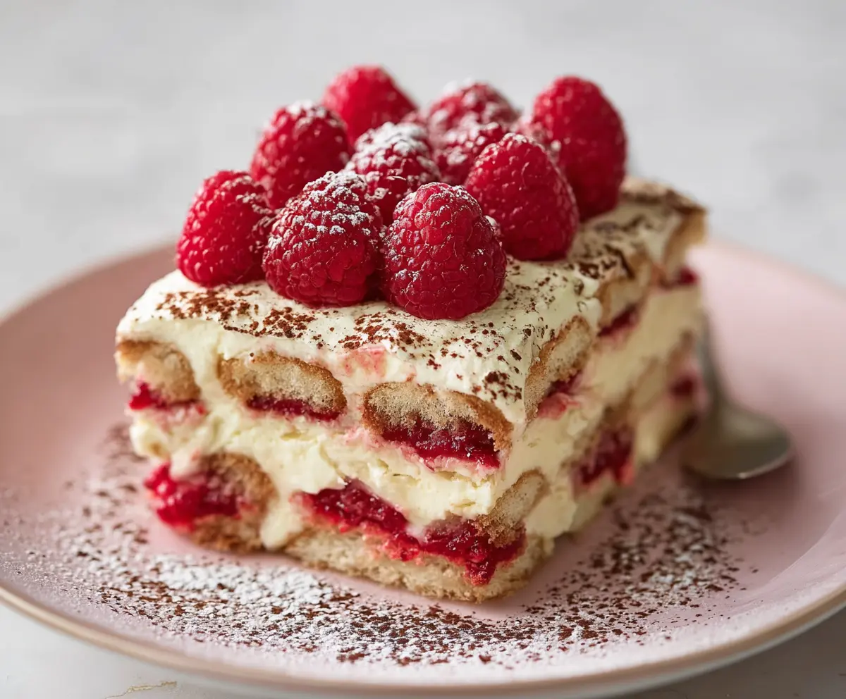 Fresh Raspberry Tiramisu Recipe