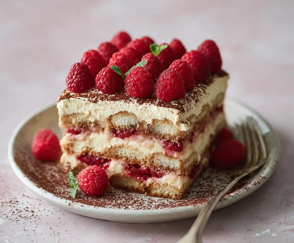 Fresh Raspberry Tiramisu Recipe