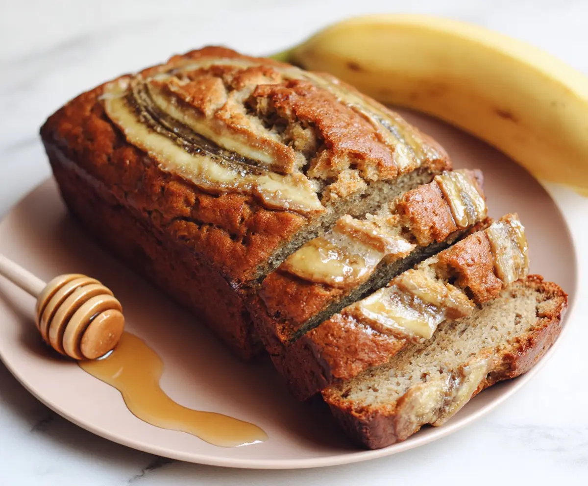 Honey Vanilla Banana Bread Recipe