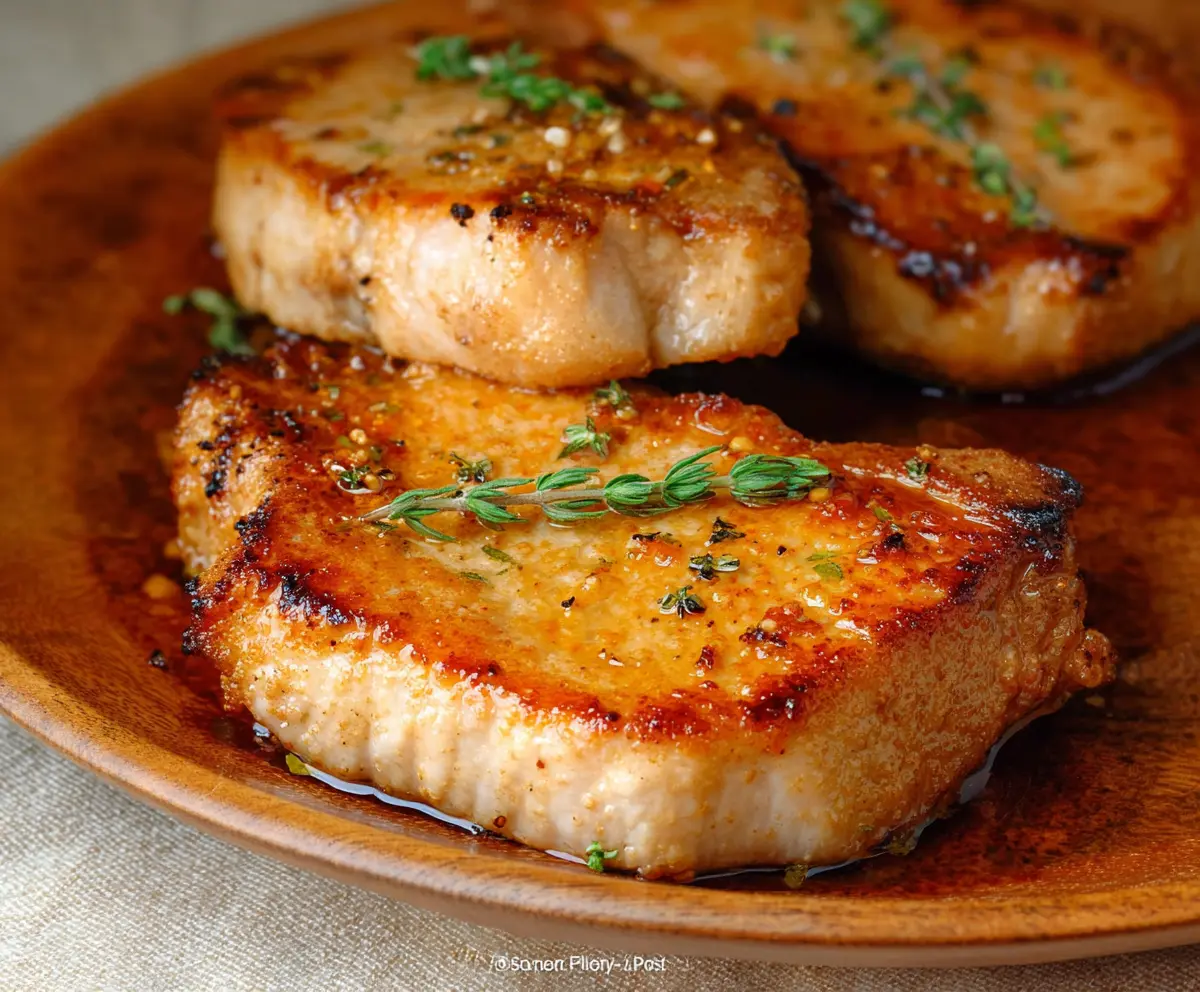 Juicy Baked Pork Chops Recipe
