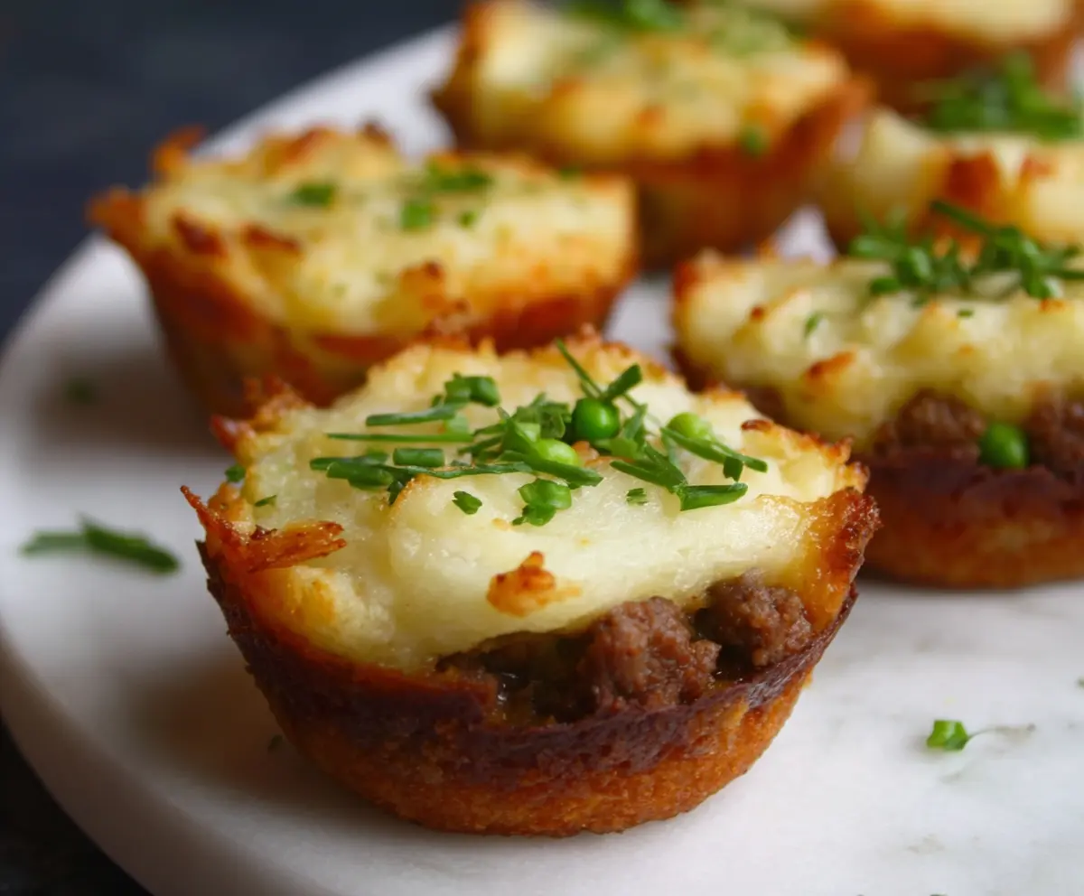 Mini Shepherd's Pies for St. Patrick's Day