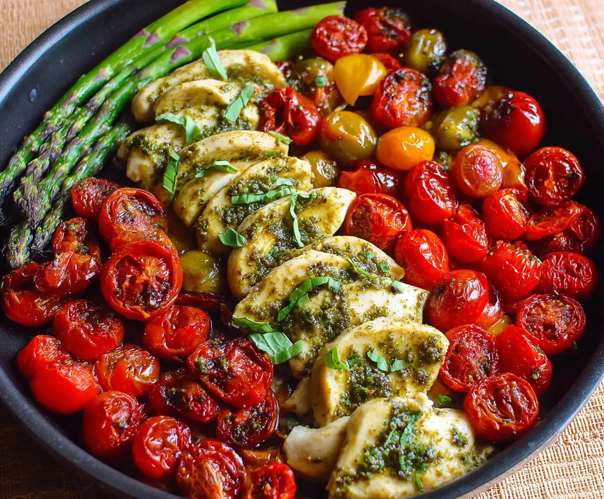 Easy One-Pan Pesto Chicken