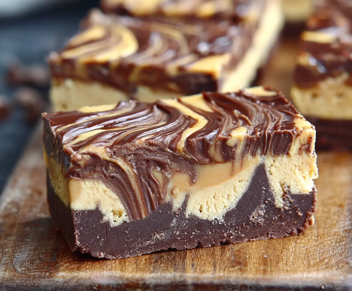 Easy Peanut Butter Cup Cheesecake Fudge