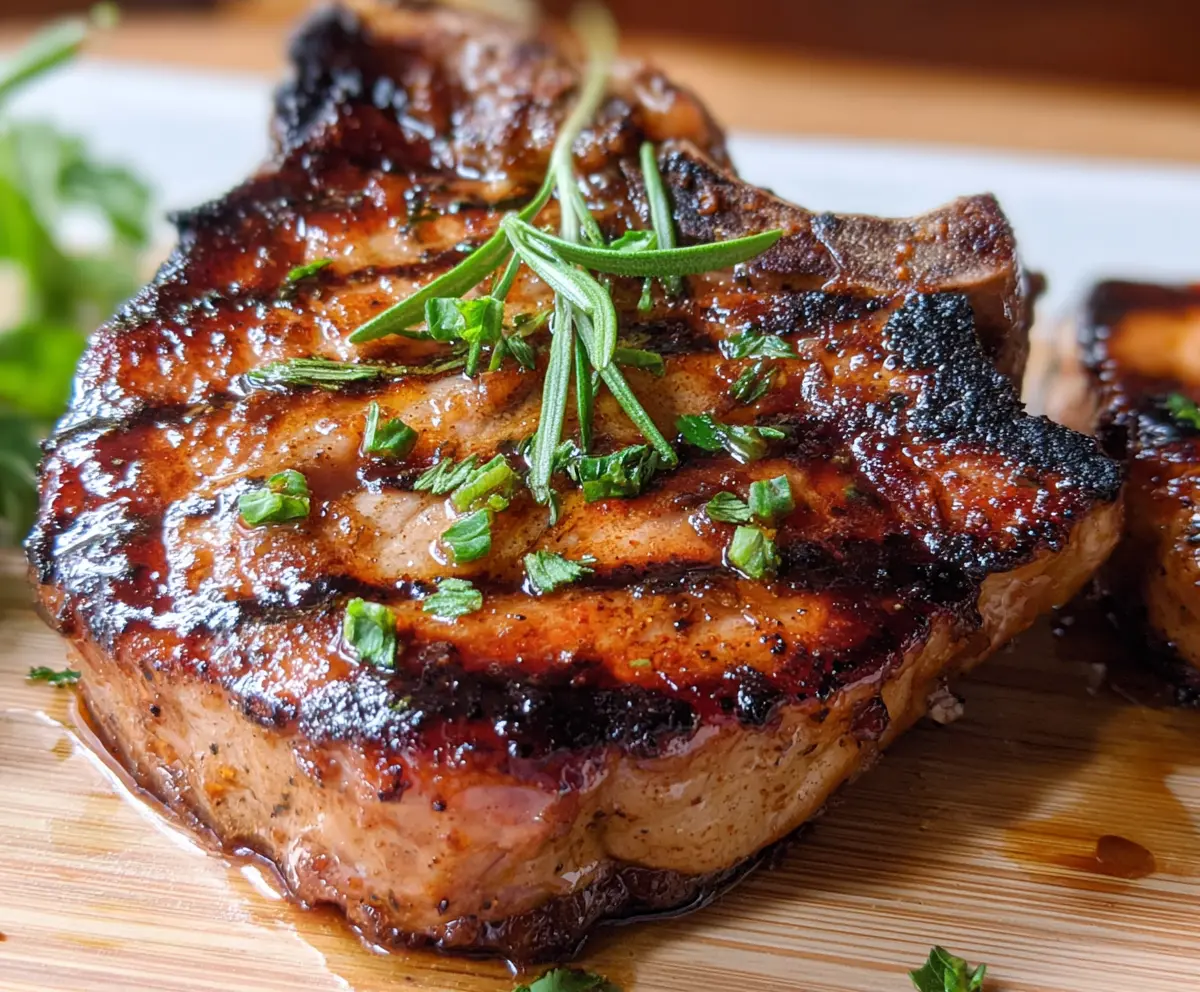 Easy Pork Chop Marinade Recipe