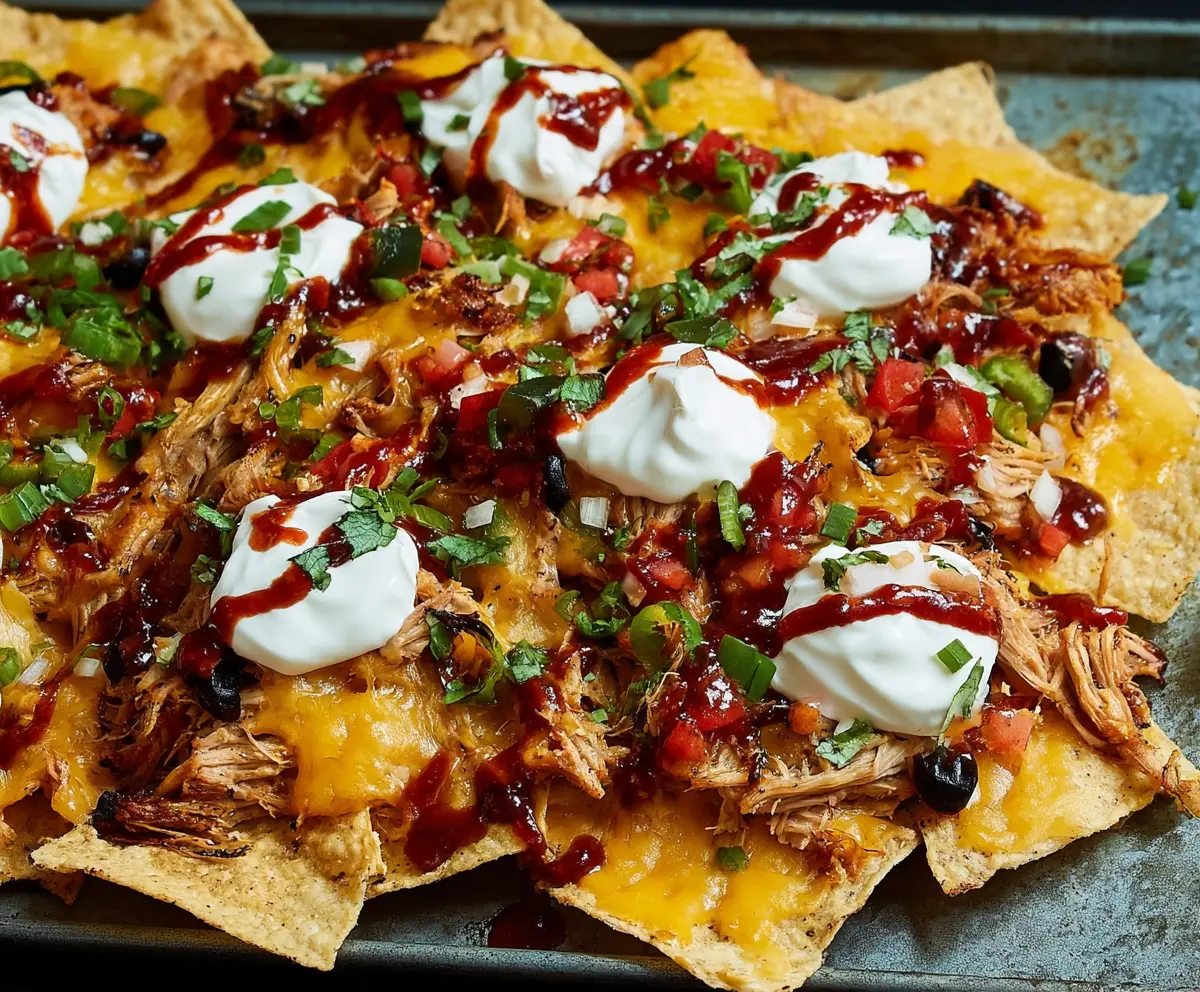 Easy Pulled Pork Nacho Supreme