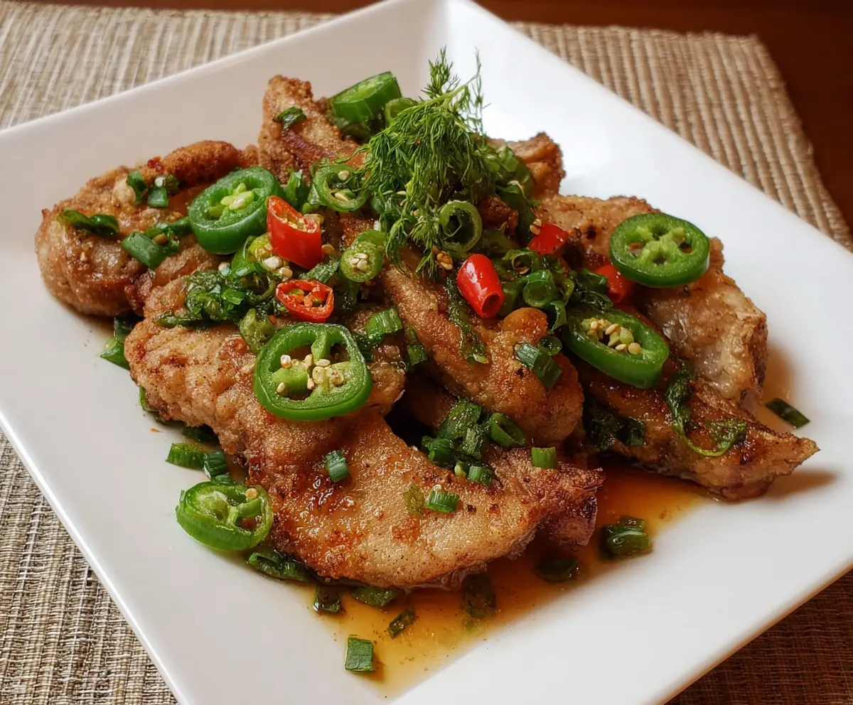 Easy Salt and Pepper Pork Chops