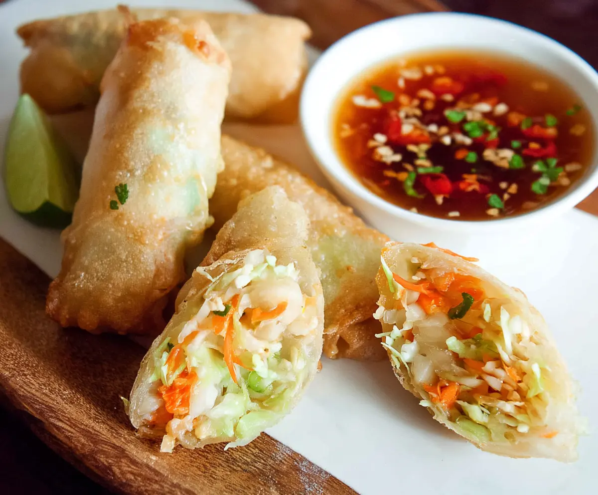 Easy Thai Spring Rolls Recipe
