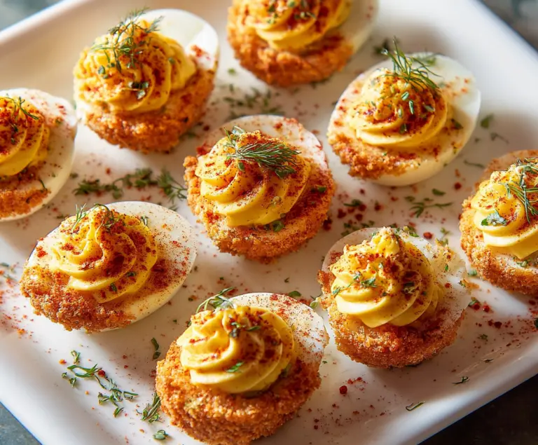 Air Fryer Deviled Eggs