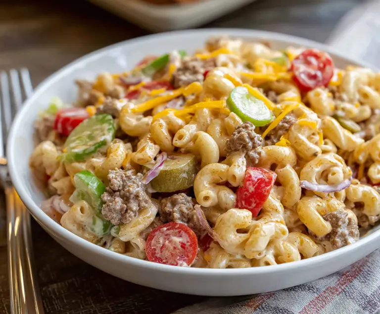 Big Mac Pasta Salad