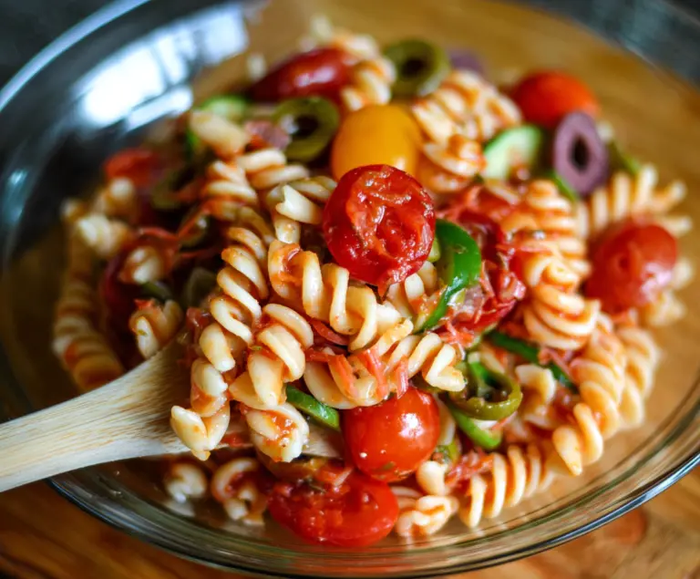 Bloody Mary Pasta Salad
