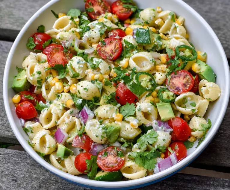 Cilantro Lime Pasta Salad