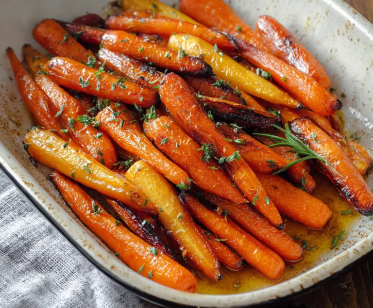 Honey Glazed Roasted Carrots