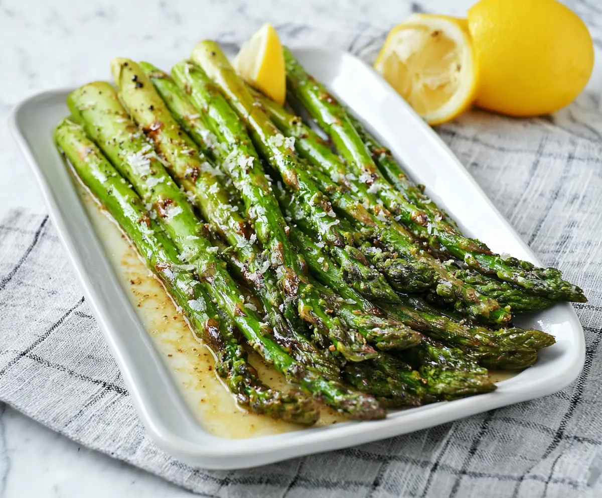 Easy Lemon Butter Asparagus Recipe