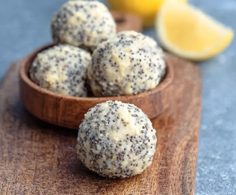 Lemon Poppy Seed Energy Bites