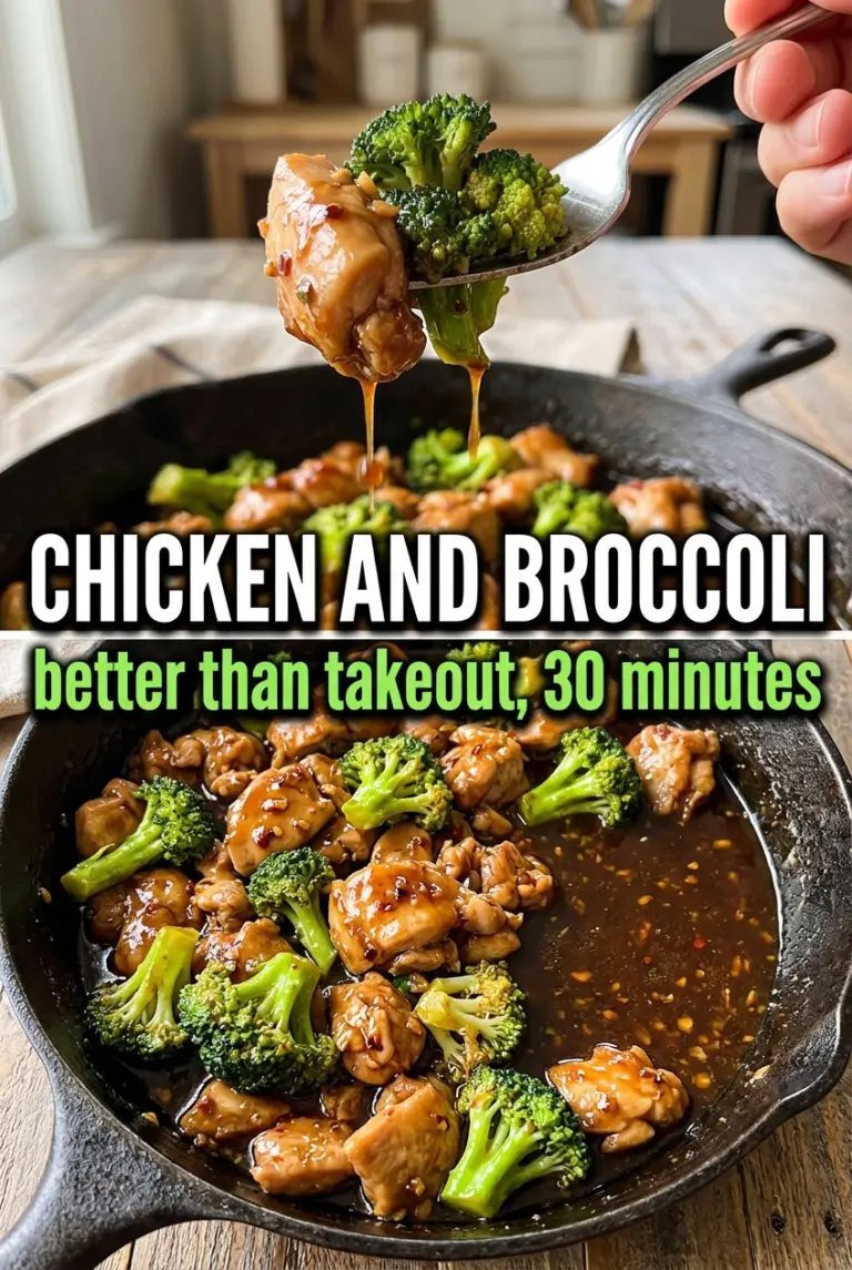 30-Minute Chicken and Broccoli