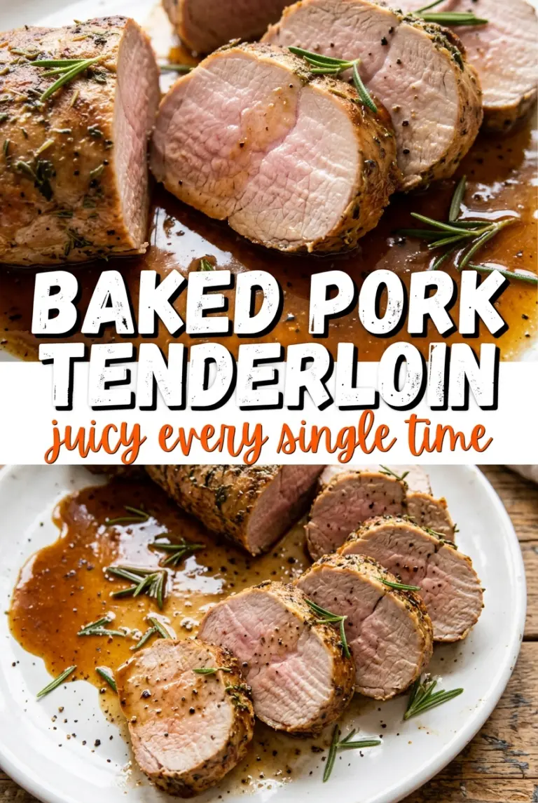 Baked Pork Tenderloin