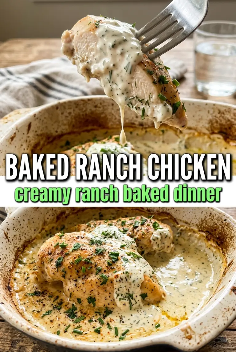 Baked Ranch Chicken