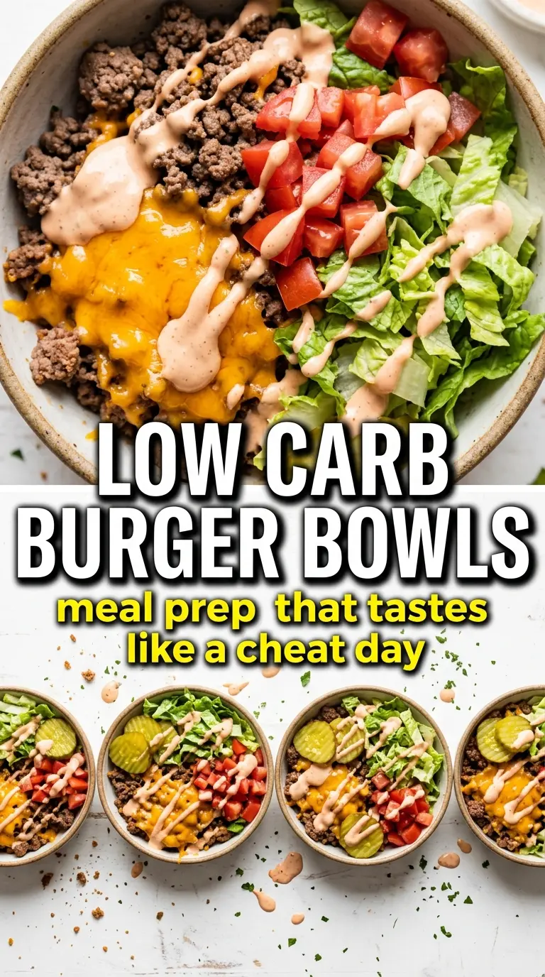 Burger Bowls juicy beef crisp toppings