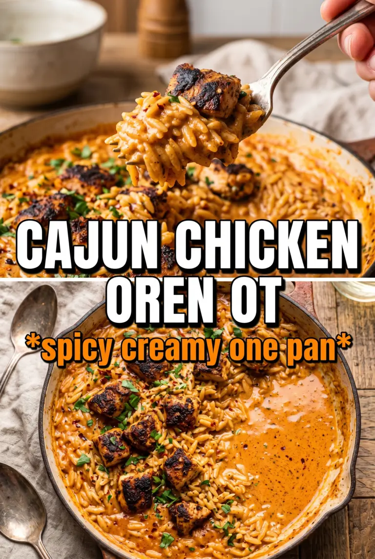 Cajun Chicken Orzo
