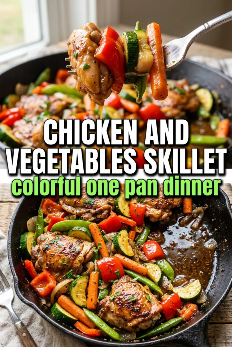 Chicken and Vegetables Skillet