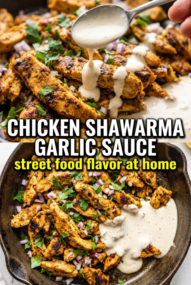 Chicken Shawarma with Garlic Sauce