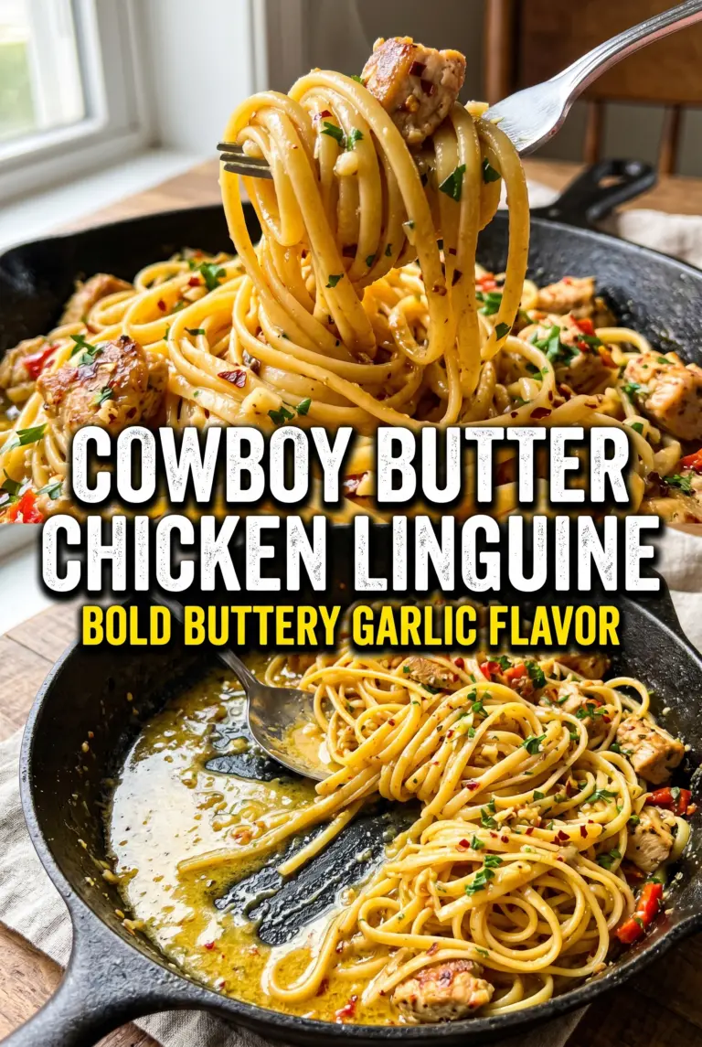 Cowboy Butter Chicken Linguine