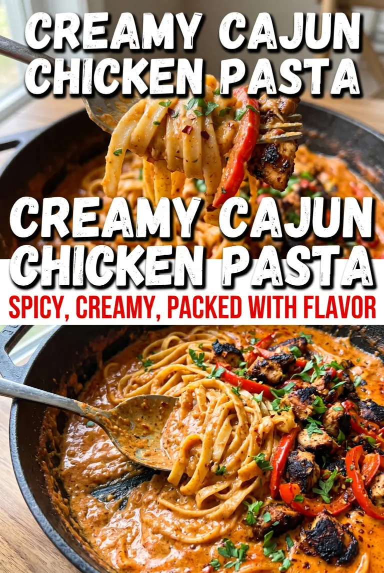 Creamy Cajun Chicken Pasta