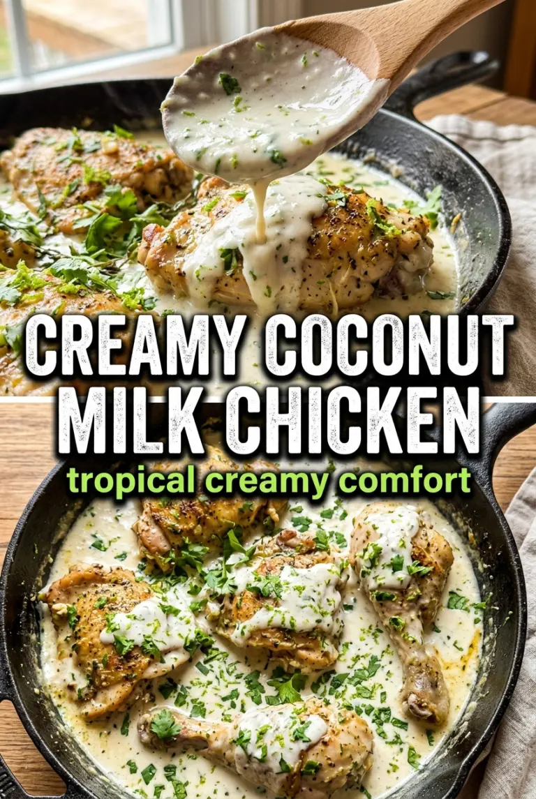Creamy Coconut Milk Chicken