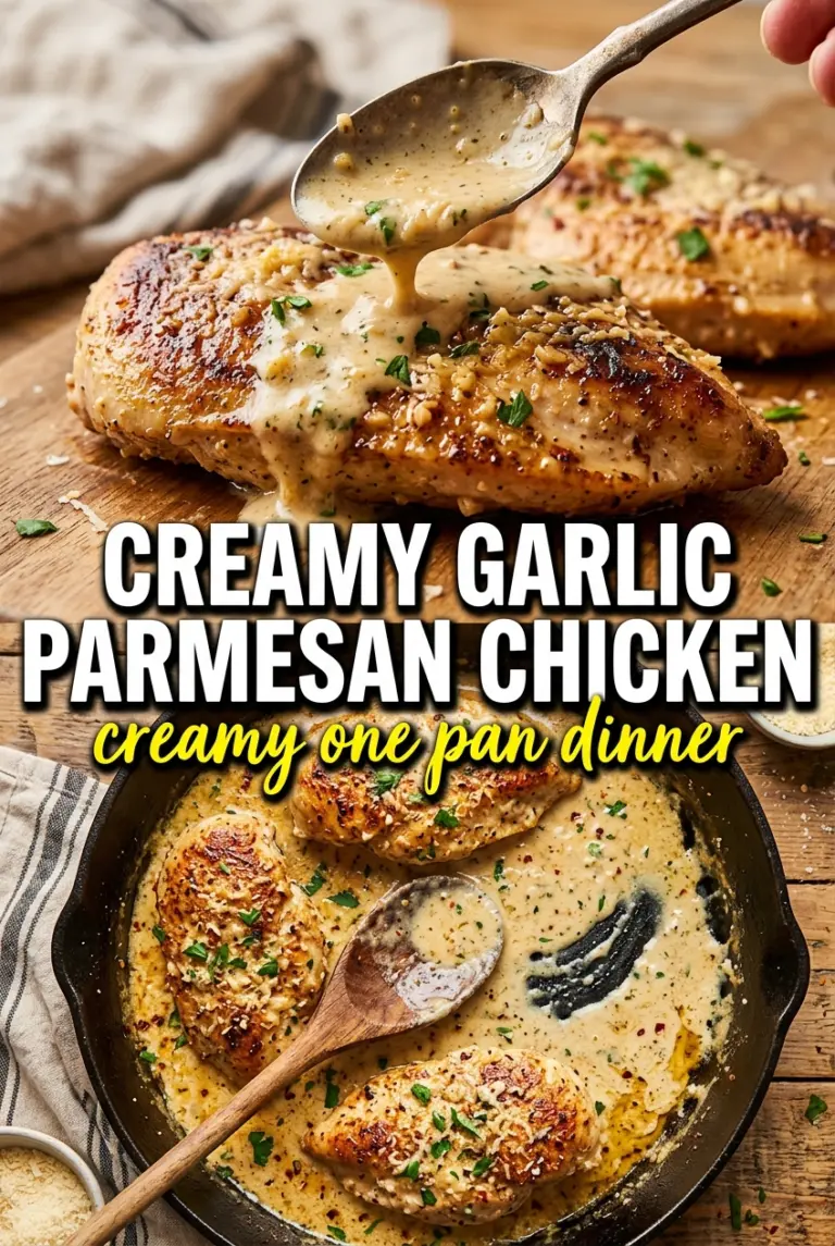 Creamy Garlic Parmesan Chicken