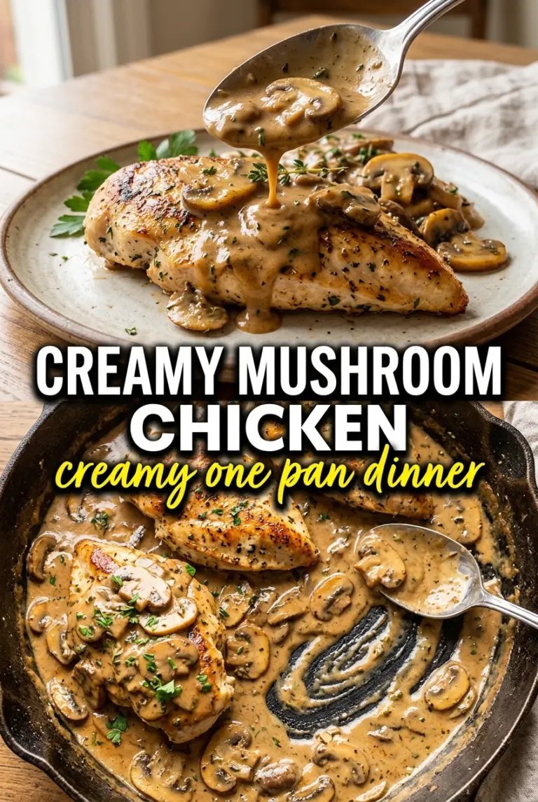 Creamy Mushroom Chicken
