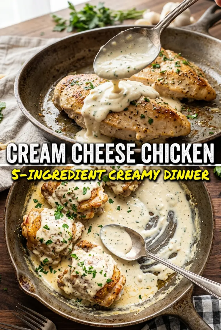 Easy Cream Cheese Chicken