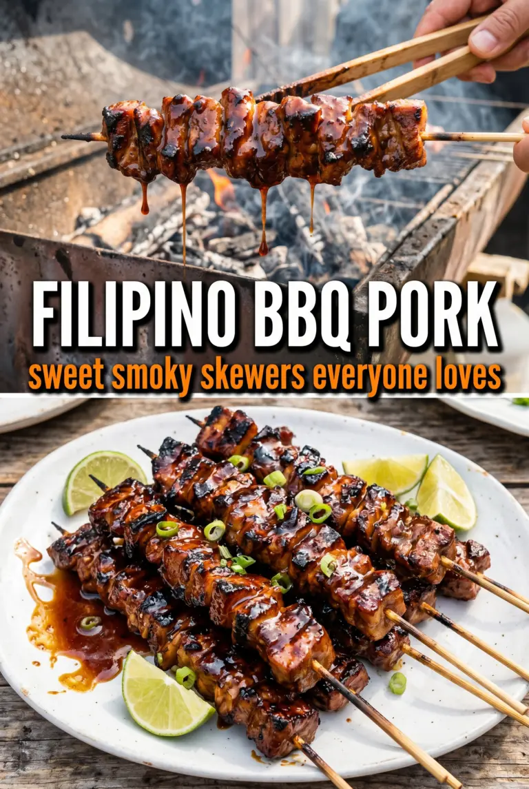 Filipino BBQ Pork Skewers