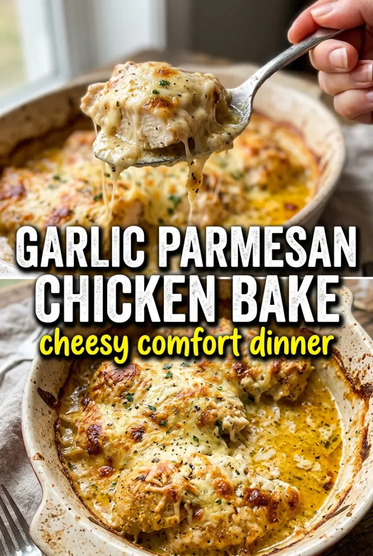 Garlic Parmesan Chicken Bake
