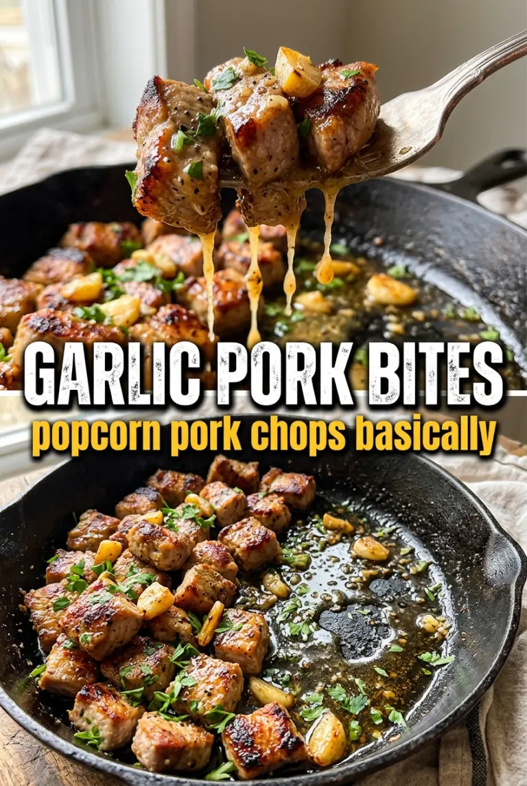 Garlic Pork Bites