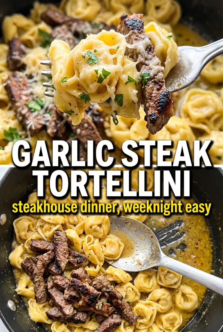 Garlic Steak Tortellini